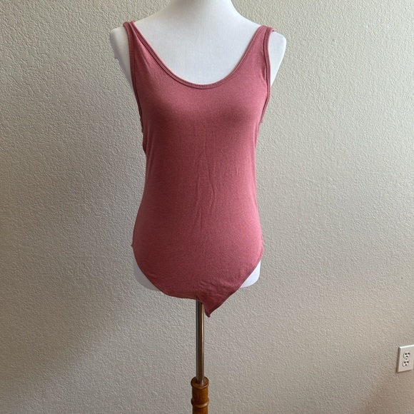 PINK Victoria's Secret Dusty Rose Bodysuit - Picture 1 of 8